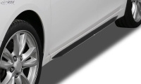 RDX Racedesign prahov� li�ty Slim (ABS plast leskl� �ern�) Fiat Stilo -- rok v�roby 2001-10