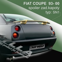 Zadní spoiler křídlo Fiat Coupe -- od roku výroby 11/1993- Zadní spoiler křídlo Fiat Coupe -- od roku výroby 11/1993-