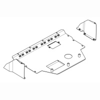 Kryt pod motor Fiat Ducato II generace motor: 2,0, 1,9D, 2,2D, 2,3D, 2,5D, 2,8 TDI (NE pro 2,5TDI) -- rok v�roby 1994-2006