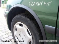 Lemy blatn�k� �ern� matn� Fiat Cinquecento 3dv.  -- rok v�roby  1991-1995 (4d�ln� sada)
