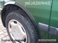 Lemy blatn�k� pro lakov�n� Fiat Cinquecento 3dv.  -- rok v�roby  1991-1995 (4d�ln� sada)