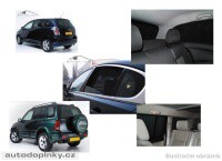 Privacy Shades p�esn� protislune�n� clony - 6 d�ln� sada Fiat Idea 5dv. -- od roku v�roby 2003-